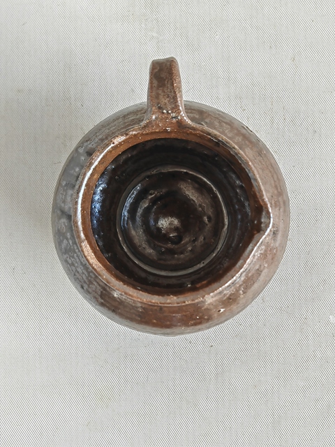 古玩陶瓷褐釉公道杯拍賣，當(dāng)前價(jià)格450元