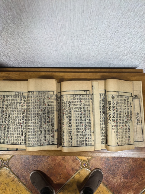 古玩雜項芥子園詩經真品鑒賞圖