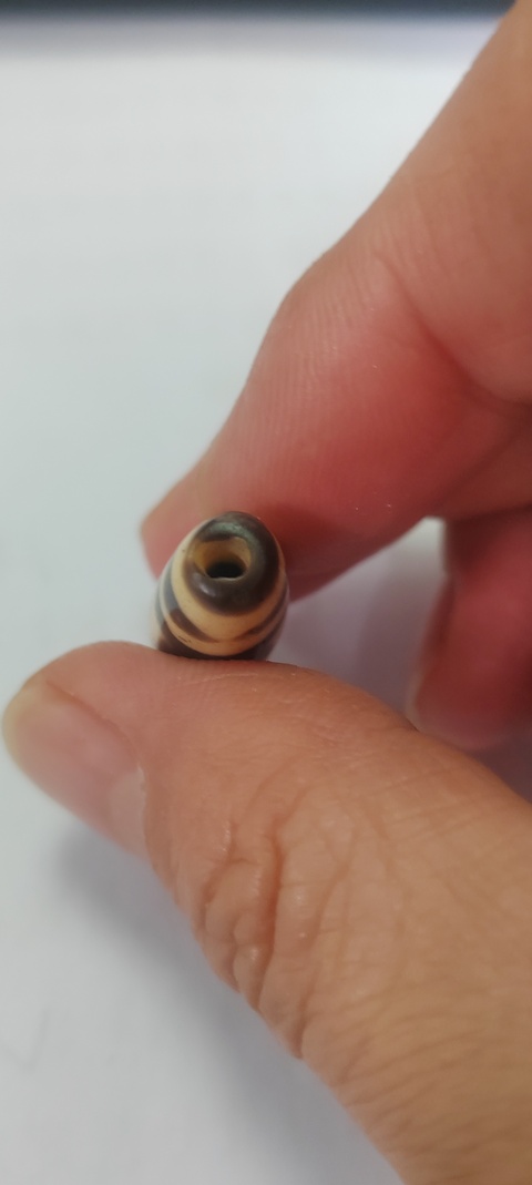 古玩玉器老料器天珠拍賣，當前價格280元