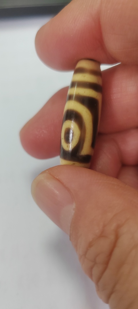 古玩玉器老料器天珠拍賣，當前價格280元