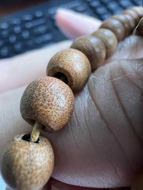 古玩雜項菩提籽佛珠真品鑒賞圖