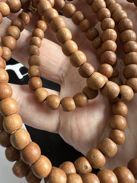 古玩雜項菩提籽佛珠真品鑒賞圖