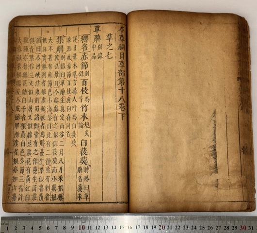 古玩字畫《本草綱目》真品鑒賞圖