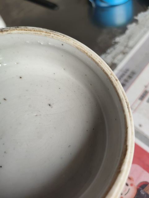 古玩陶瓷瓜蝶連綿囍字紋疊盒真品鑒賞圖