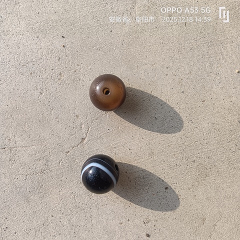 古玩玉器仿千年藥師珠真品鑒賞圖