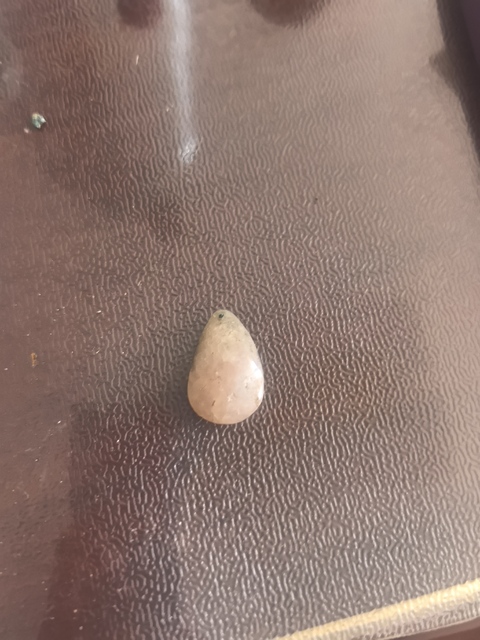 古玩玉器琉璃墜真品鑒賞圖