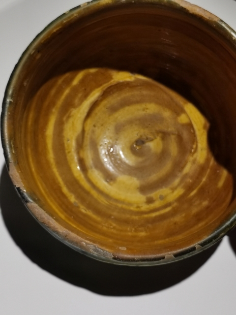 古玩陶瓷宋單彩綠釉缽真品鑒賞圖