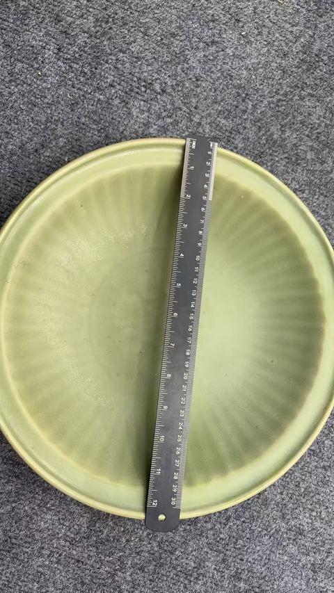 古玩陶瓷盤真品鑒賞圖