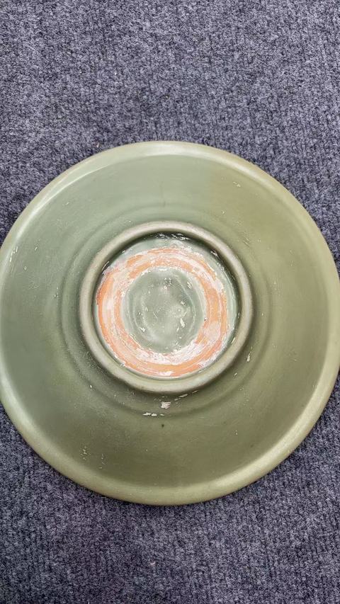 古玩陶瓷盤真品鑒賞圖