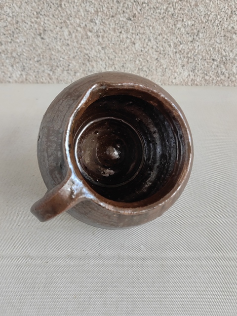 古玩陶瓷褐釉公道杯拍賣，當(dāng)前價(jià)格580元