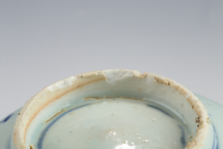 古玩陶瓷明晚·青花嬰戲紋碗拍賣，當前價格288元