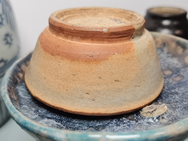 古玩陶瓷龍泉哥釉水洗真品鑒賞圖