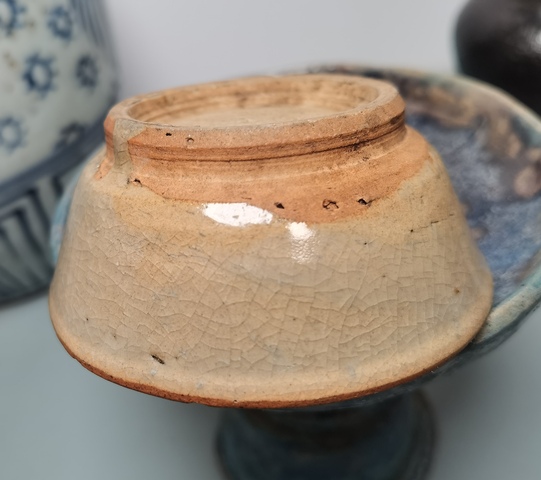 古玩陶瓷龍泉哥釉水洗真品鑒賞圖