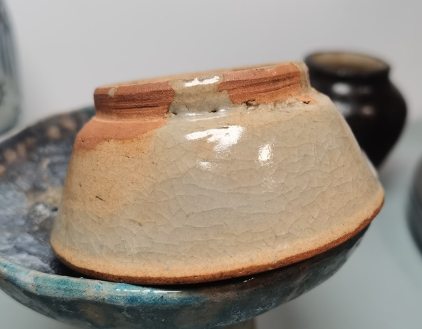 古玩陶瓷龍泉哥釉水洗真品鑒賞圖