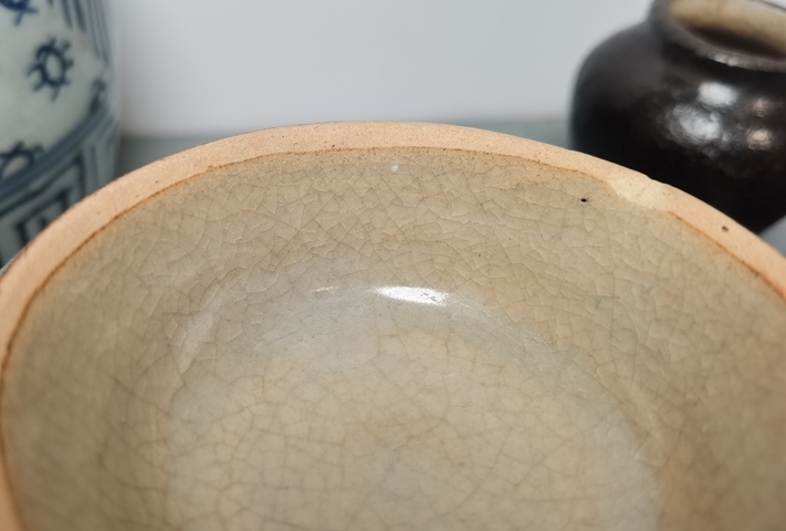 古玩陶瓷龍泉哥釉水洗真品鑒賞圖