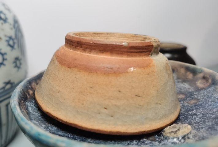 古玩陶瓷龍泉哥釉水洗真品鑒賞圖