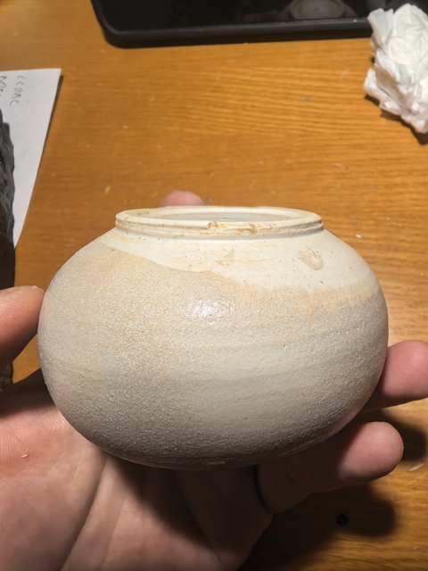 古玩陶瓷影青水盂真品鑒賞圖