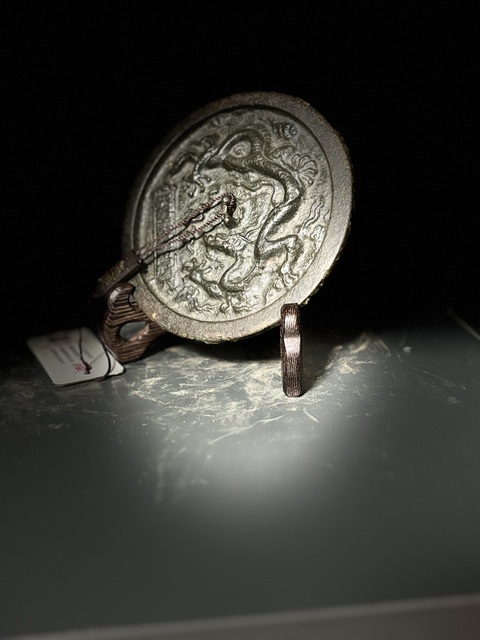 古玩銅器明·洪武龍鏡拍賣，當前價格12800元