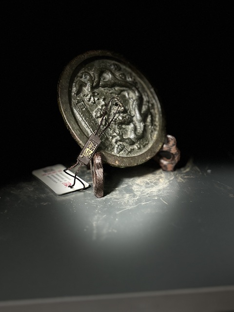 古玩銅器明·洪武龍鏡拍賣，當前價格12800元