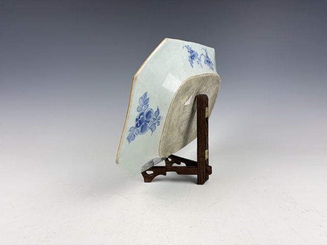 古玩陶瓷清乾隆.青花松竹梅大盤真品鑒賞圖