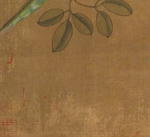古玩字畫佚名工筆花鳥真品鑒賞圖
