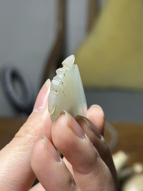 古玩玉器漢·八刀玉蟬拍賣，當前價格45000元