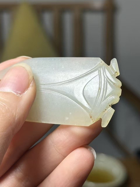 古玩玉器漢·八刀玉蟬拍賣，當前價格45000元