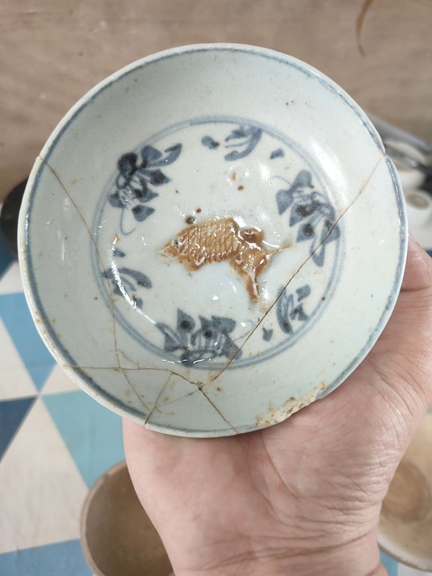 古玩陶瓷臥足洗真品鑒賞圖