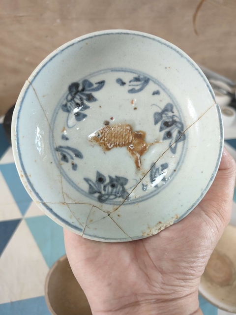 古玩陶瓷臥足洗真品鑒賞圖