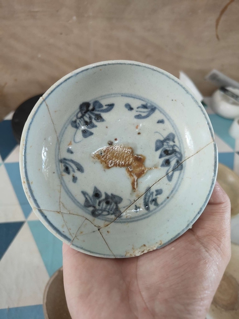 古玩陶瓷臥足洗真品鑒賞圖