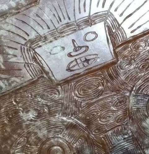 古玩玉器做舊仿“良渚文化”玉刀真品鑒賞圖