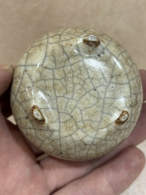 古玩陶瓷哥釉爐真品鑒賞圖