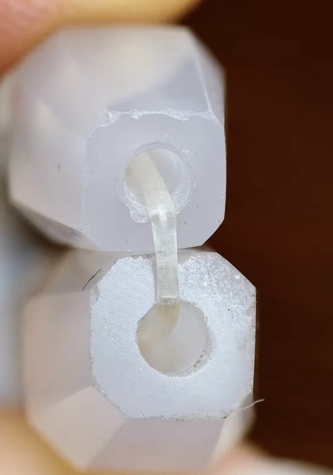 古玩玉器天然瑪瑙珠串真品鑒賞圖