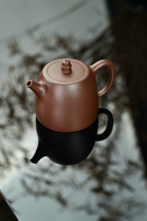 古玩陶瓷漢鐸紫砂壺【全手工】【老紫泥料】真品鑒賞圖