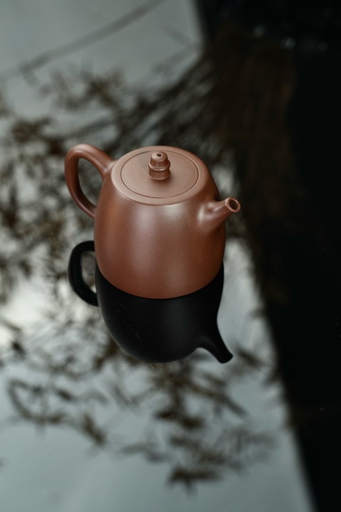 古玩陶瓷漢鐸紫砂壺【全手工】【老紫泥料】真品鑒賞圖