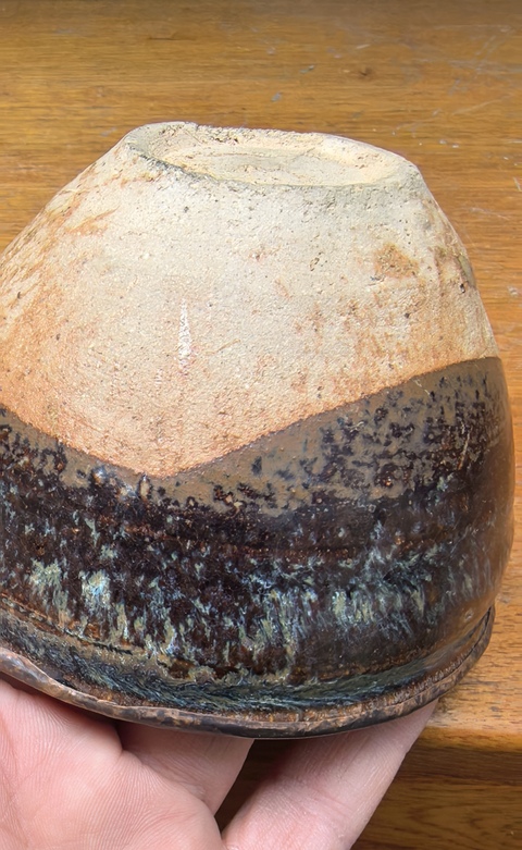 古玩陶瓷吉州窯窯變釉茶盞真品鑒賞圖