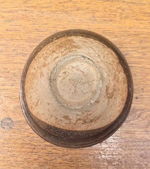 古玩陶瓷吉州窯窯變釉茶盞真品鑒賞圖