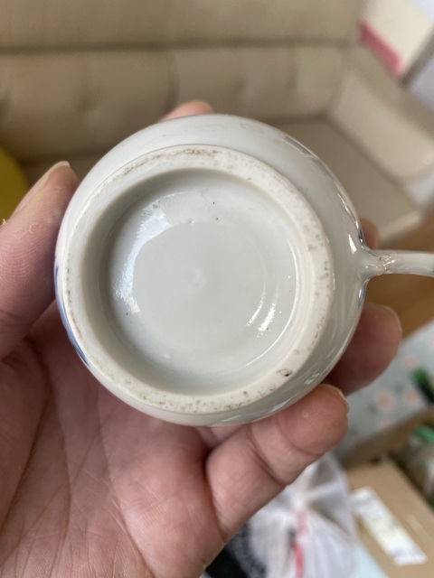 古玩陶瓷乾隆青花杯真品鑒賞圖