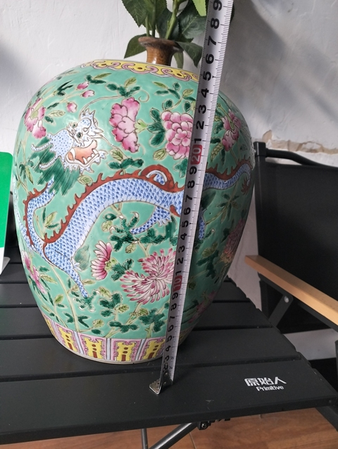 古玩陶瓷粉彩罐真品鑒賞圖