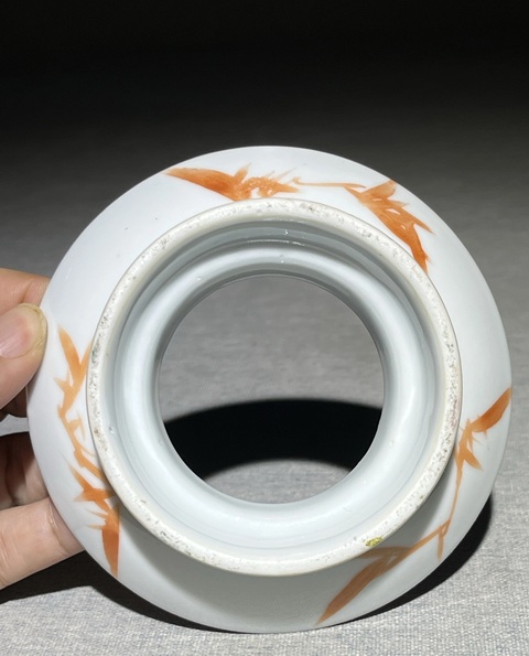 古玩陶瓷粉彩雙龍戲珠紋托拍賣，當前價格9800元