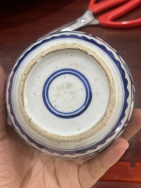 古玩陶瓷青花罐真品鑒賞圖