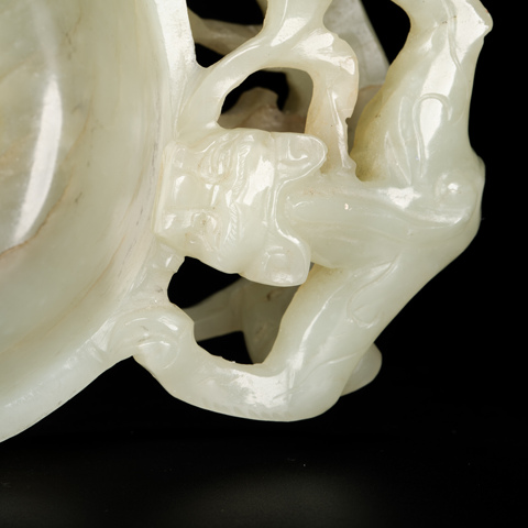 古玩玉器玉杯真品鑒賞圖