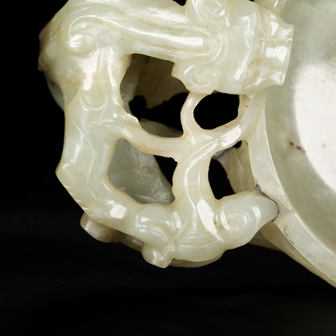 古玩玉器玉杯真品鑒賞圖