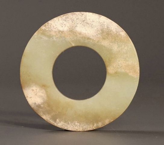 古玩玉器玉璧真品鑒賞圖