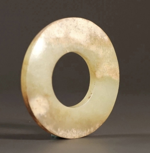 古玩玉器玉璧真品鑒賞圖