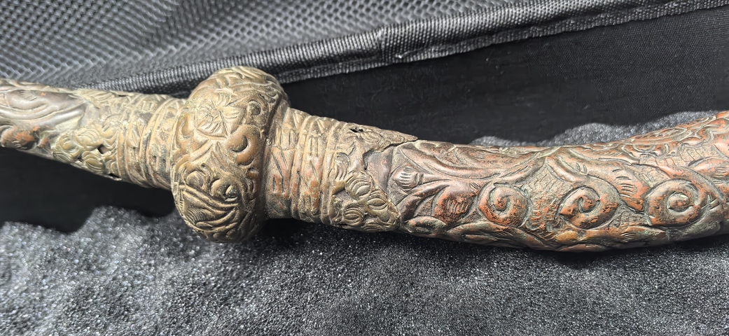 古玩銅器銅樂器真品鑒賞圖