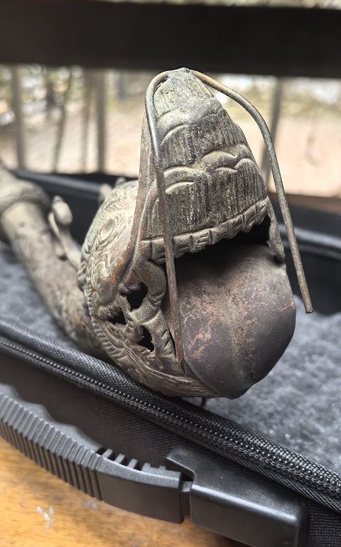 古玩銅器銅樂器真品鑒賞圖