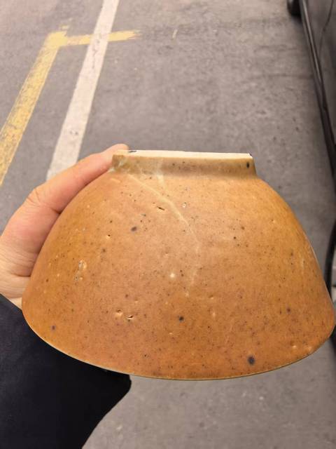 古玩陶瓷康熙·醬釉碗 真品鑒賞圖