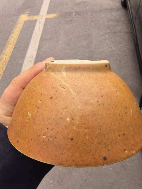 古玩陶瓷康熙·醬釉碗 真品鑒賞圖