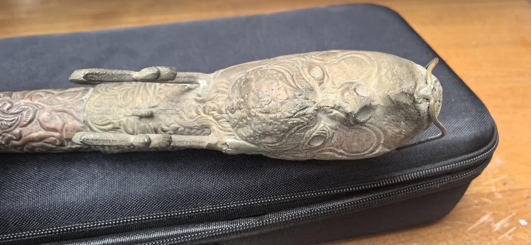 古玩銅器銅樂器真品鑒賞圖